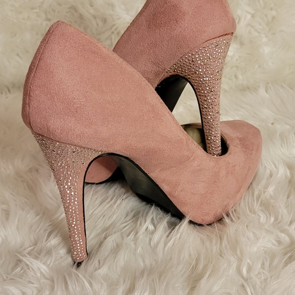 Beauty Heel Blush & Rhinestone - Picture 5 of 8